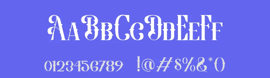 Vintage Binary by PutraCetol Studio — Decorative Font — thumbnail 3