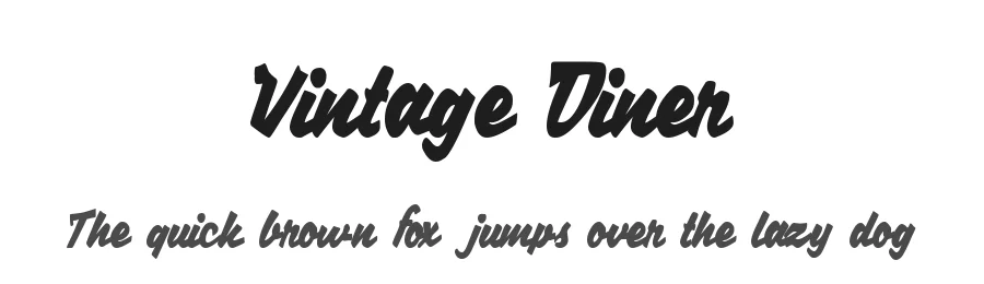 Vintage Diner
