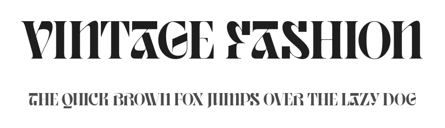 Vintage Fashion