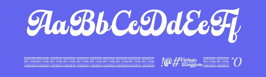Vintage Kingdom by Din Studio — Script Handwritten Font — thumbnail 3