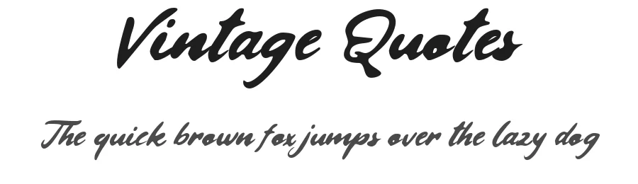 Vintage Quotes