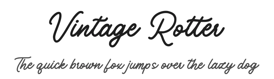 Vintage Rotter