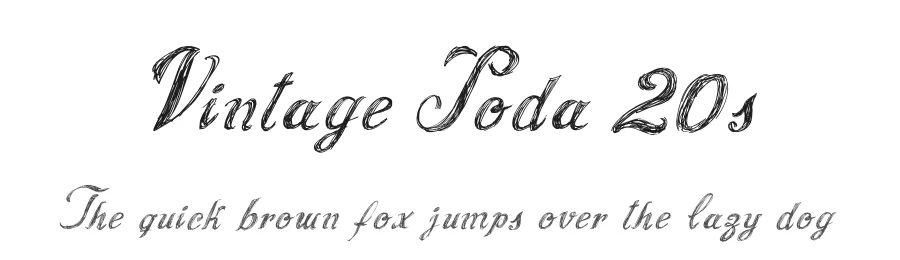 Vintage Soda 20s