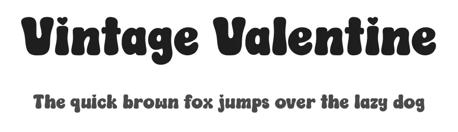 Vintage Valentine