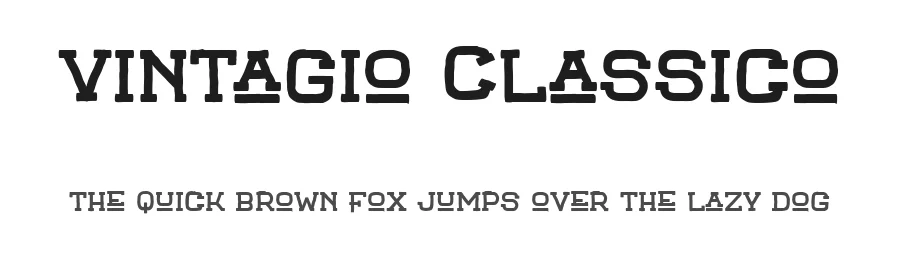 Vintagio Classico by Tokokoo Studio — Decorative Font