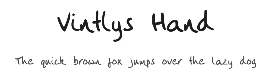 Vintlys Hand