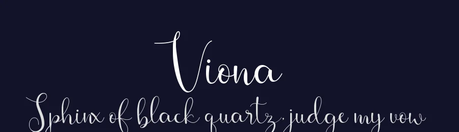 Viona by Fanastudio — Script Handwritten Font — thumbnail 2