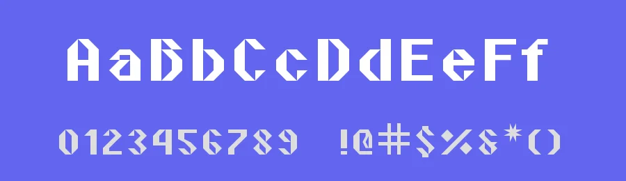 Vipond Angular by James Vipond — Display Font — thumbnail 3