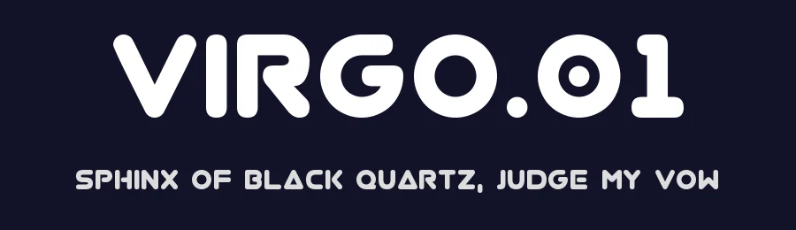 Virgo.01 by Vic Fieger — Display Font — thumbnail 2