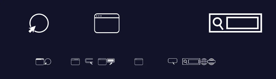 Virtual World by Vladimir Nikolic — Dingbats Font — thumbnail 2