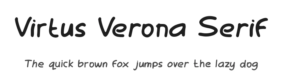 Virtus Verona Serif by PutraCetol Studio — Serif Font