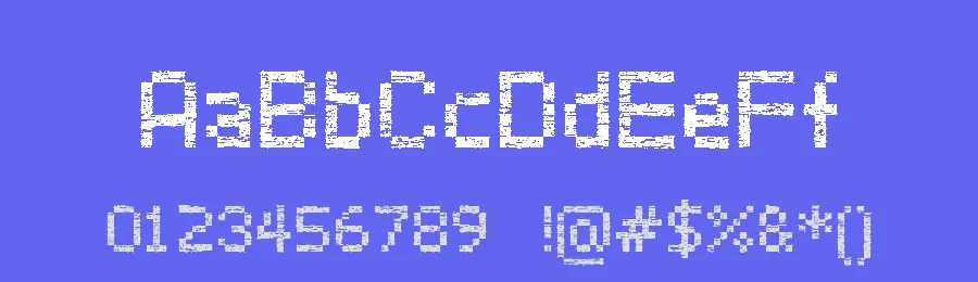 Virus 43 by dustBUST — Display Font — thumbnail 3
