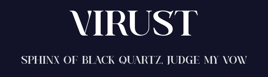 Virust by Penatic Studio — Serif Font — thumbnail 2