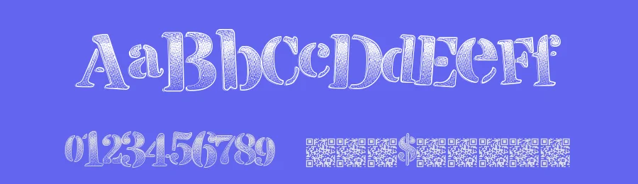 Visual Magnets by Xerographer Fonts — Decorative Font — thumbnail 3