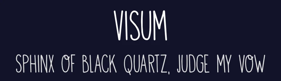 Visum by Hanoded — Script Handwritten Font — thumbnail 2