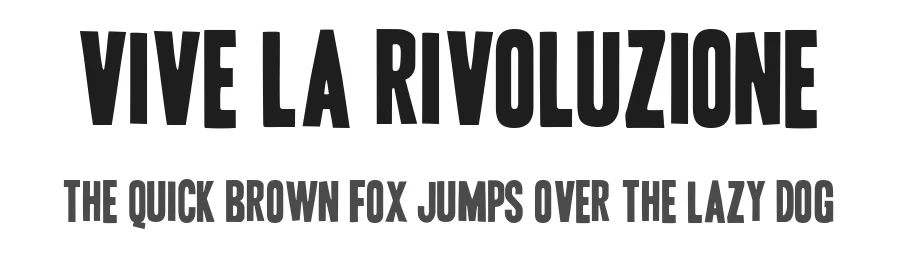 Vive la Rivoluzione