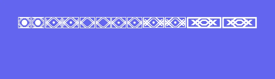 VN Borders by Vladimir Nikolic — Dingbats Font — thumbnail 3