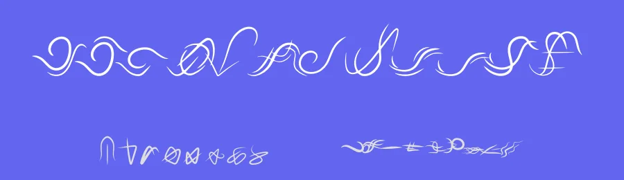 Voidyzian Glyphs by Lilyana Rastolin — Dingbats Font — thumbnail 3