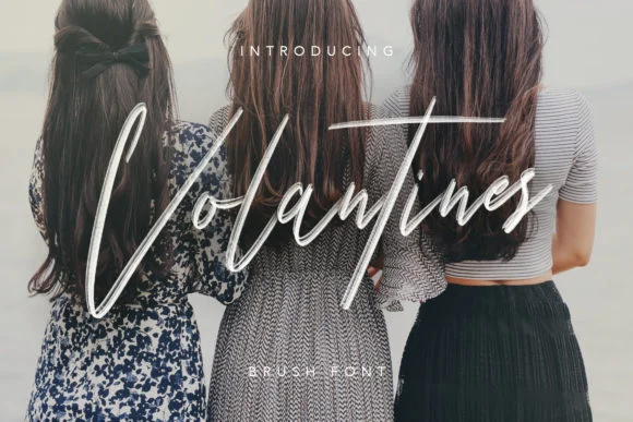 Volantines Font by Maulana Creative — Script Handwritten Font