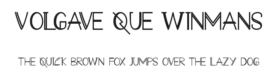 Volgave Que Winmans