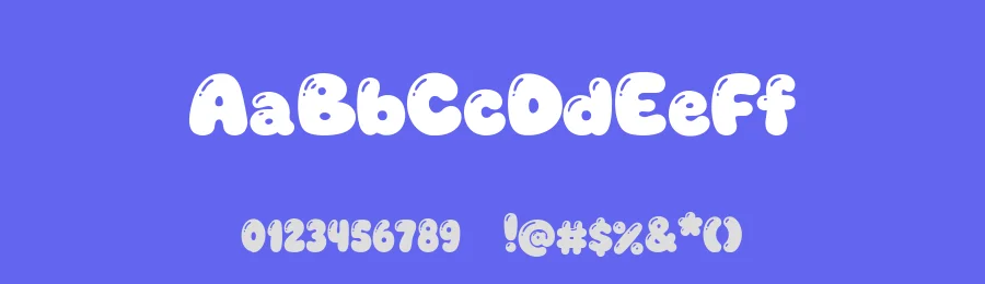 Voluptuous Bubble by Misti's Fonts — Decorative Font — thumbnail 3