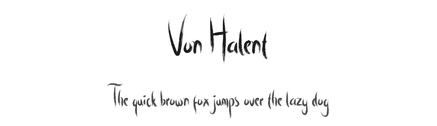 Von Halent by Royaltype — Decorative Font
