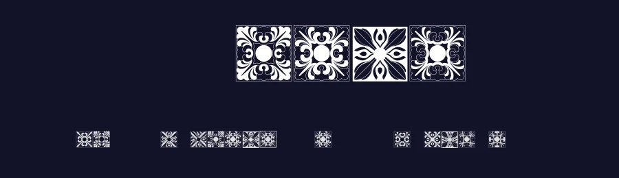 Vorlagen by Vladimir Nikolic — Dingbats Font — thumbnail 2