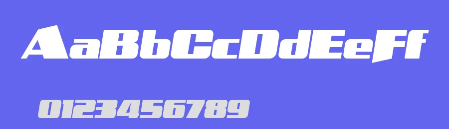 Vortax by Sharkshock — Display Font — thumbnail 3
