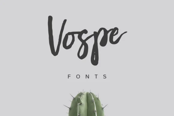 Vospe Font by Maulana Creative — Script Handwritten Font