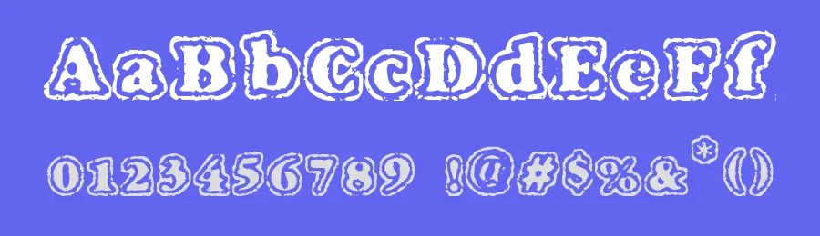 VTC Fuzzy Punky Slippers by Vigilante Typeface Corporation — Decorative Font — thumbnail 3