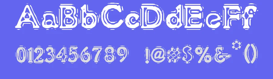 VTC Liquor Crystal Display by Vigilante Typeface Corporation — Decorative Font — thumbnail 3