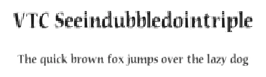 VTC Seeindubbledointriple
