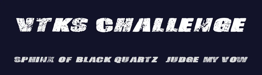 Vtks Challenge by Douglas Vitkauskas — Decorative Font — thumbnail 2