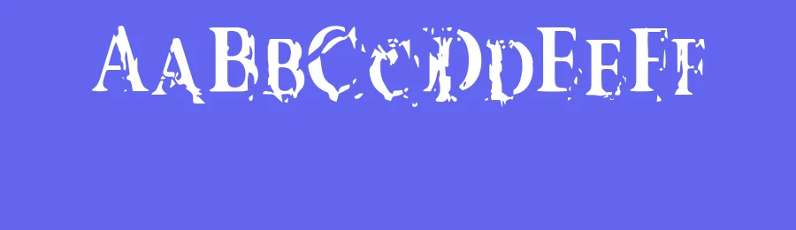 Vtks Demolition by Douglas Vitkauskas — Decorative Font — thumbnail 3