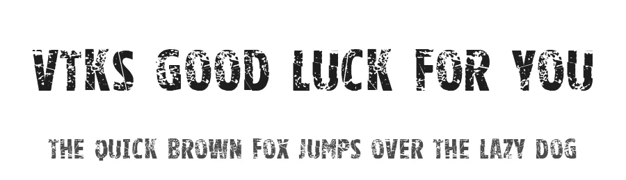 Vtks Good Luck for You