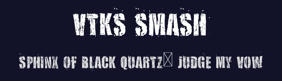 Vtks Smash by Douglas Vitkauskas — Decorative Font — thumbnail 2