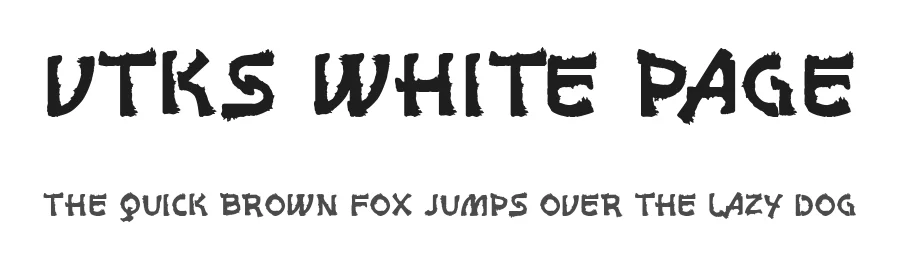 VTKS White Page