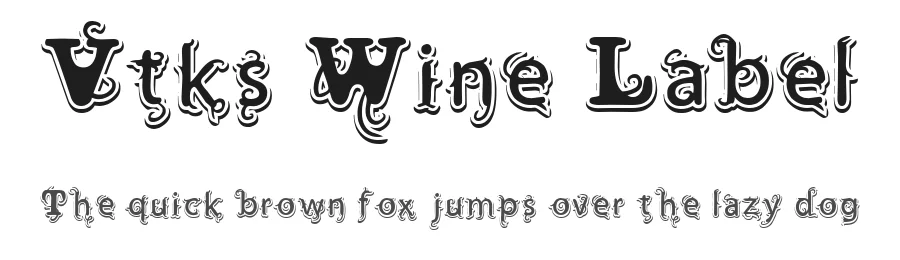 Vtks Wine Label
