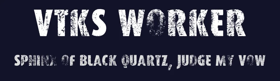 VTKS Worker by Douglas Vitkauskas — Decorative Font — thumbnail 2