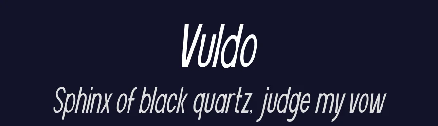 Vuldo by Khurasan — Sans Serif Font — thumbnail 2