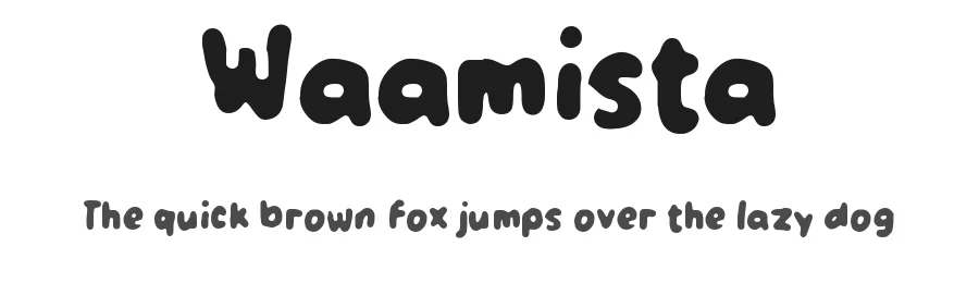 Waamista by wepfont.com — Decorative Font