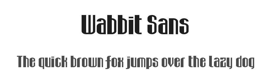 Wabbit Sans