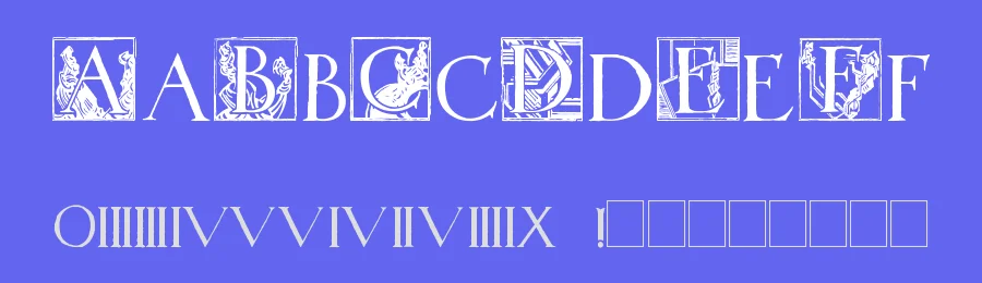 Wadsworth's Industria by Paul Lloyd — Decorative Font — thumbnail 3