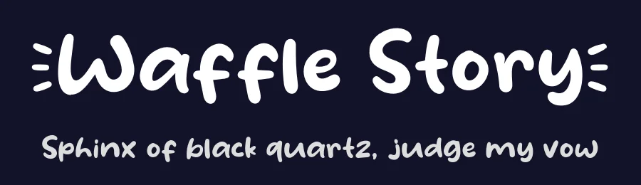 Waffle Story by Khurasan — Decorative Font — thumbnail 2