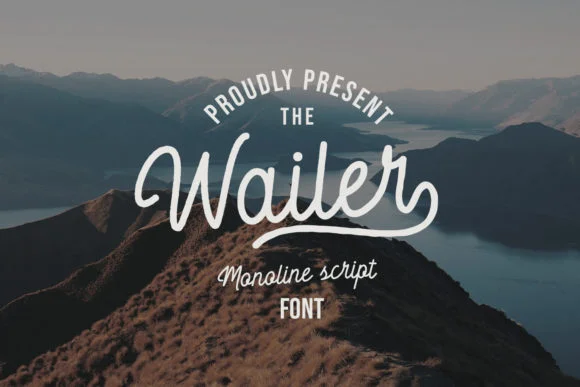 Wailer Font by Maulana Creative — Script Handwritten Font