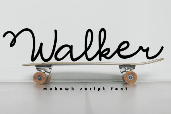 Walker Font by muhawk47 — Script Handwritten Font