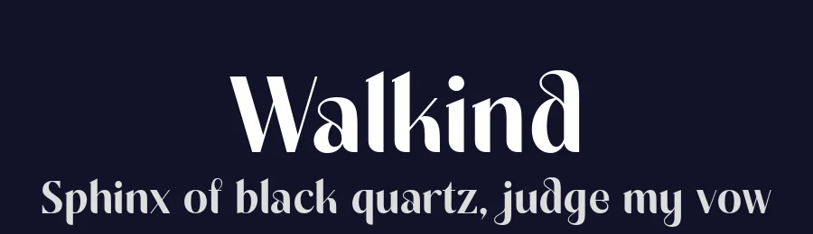 Walkind by Handpik — Sans Serif Font — thumbnail 2