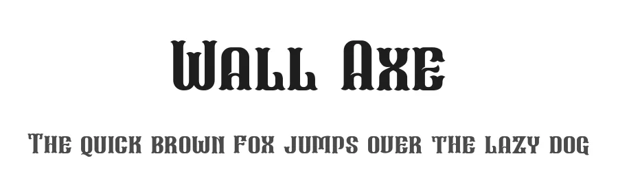 Wall Axe