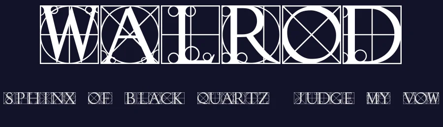 Walrod by Penguin Productions — Decorative Font — thumbnail 2