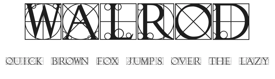 Walrod by Penguin Productions — Decorative Font